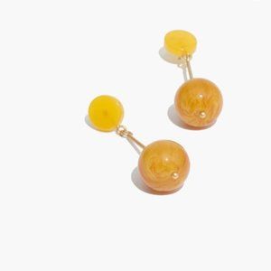 Madewell Curveball Drop Earrings